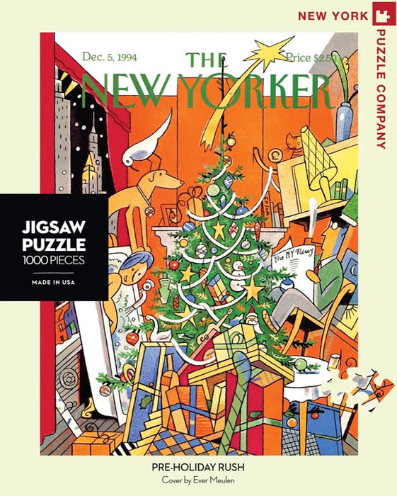 Puzzle (1000pc) New Yorker : Pre-Holiday Rush