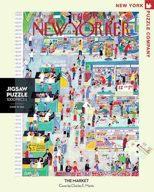 Puzzle (1000pc) New Yorker : The Market