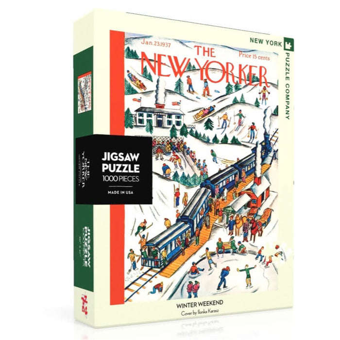Puzzle (1000pc) New Yorker : Winter Weekend