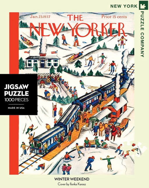 Puzzle (1000pc) New Yorker : Winter Weekend