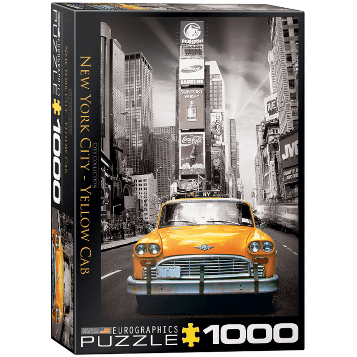 Puzzle (1000pc) City : New York City Yellow Cab