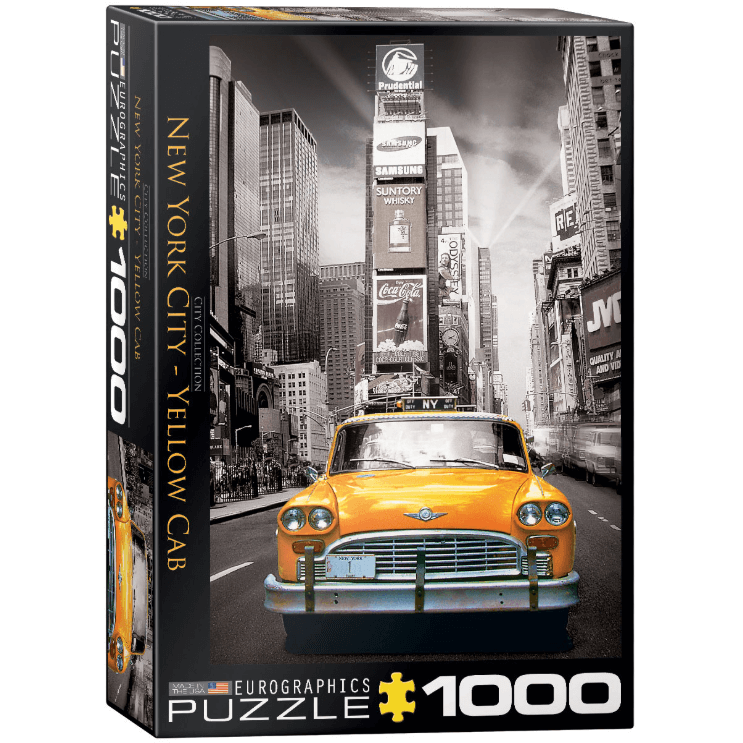 Puzzle (1000pc) City : New York City Yellow Cab