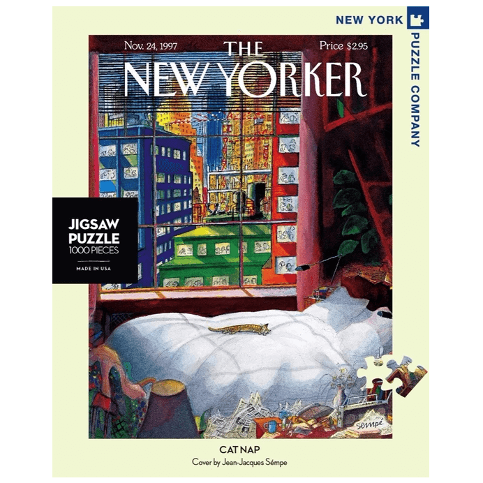Puzzle (1000pc) New Yorker : Cat Nap