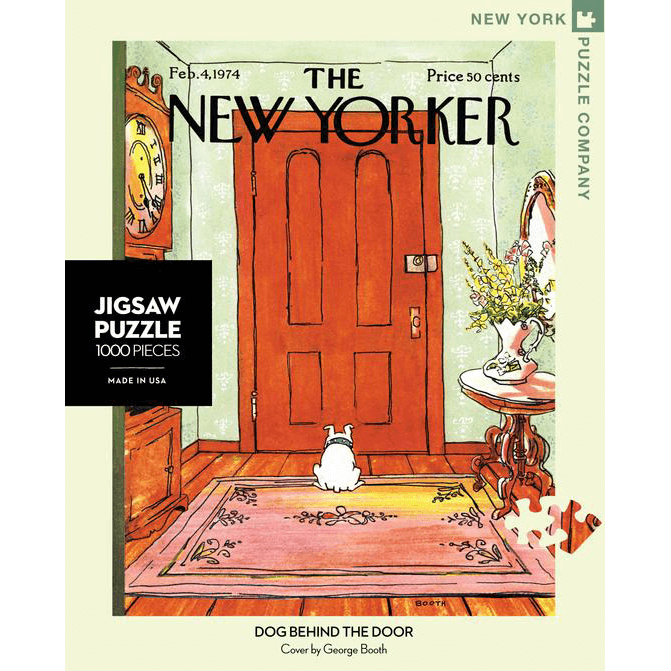 Puzzle (1000pc) New Yorker : Dog Behind the Door