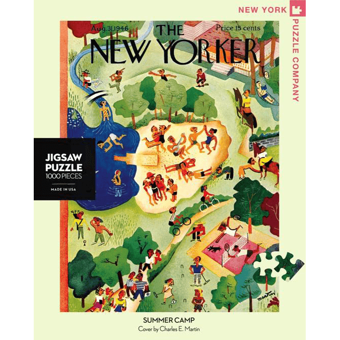 Puzzle (1000pc) New Yorker : Summer Camp