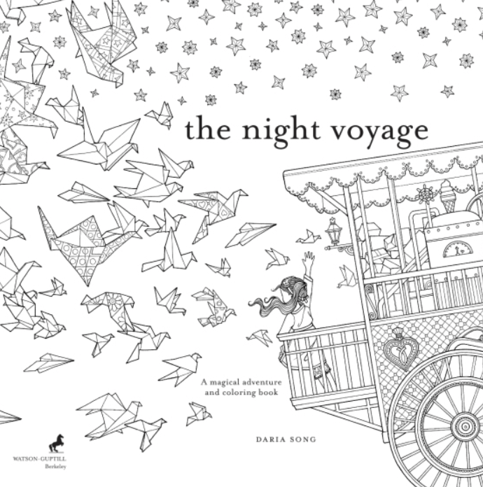 Coloring Book The Night Voyage
