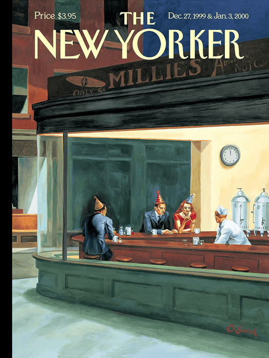 Puzzle (500pc) New Yorker : Nighthawks New Year