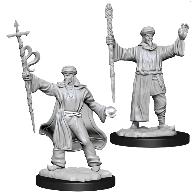 Mini - D&D Nolzur's Marvelous : Human Wizard (Male)