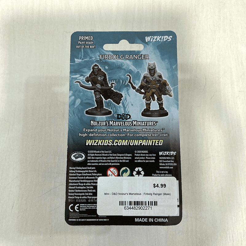Mini - D&D Nolzur's Marvelous : Firbolg Ranger (Male)