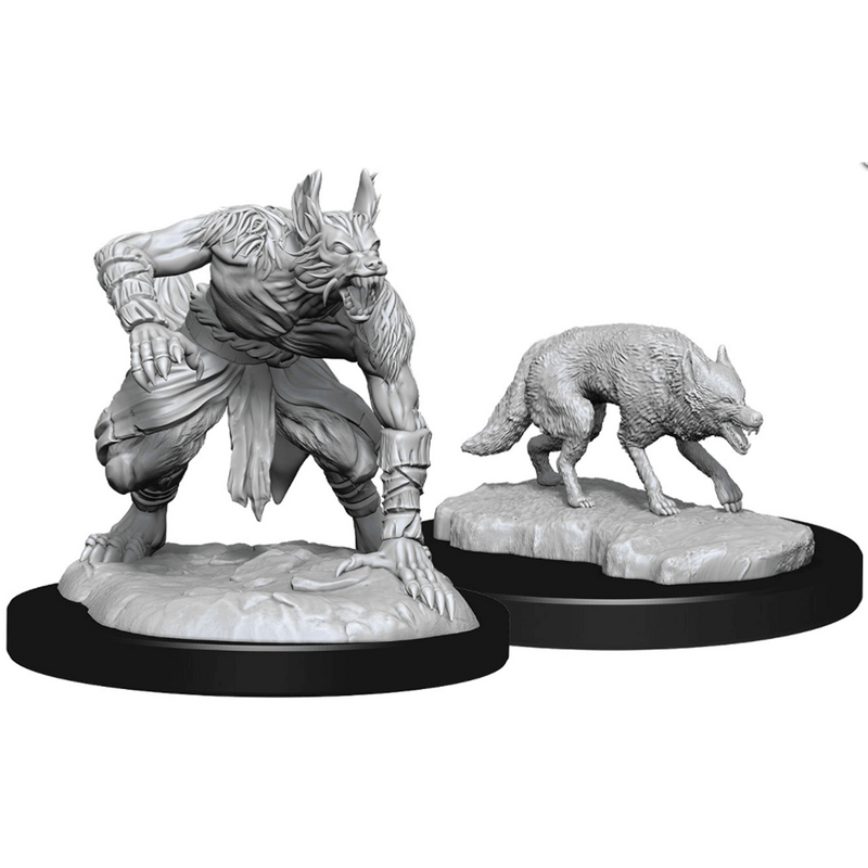 Mini - D&D Nolzur's Marvelous : Jackalwere & Jackal