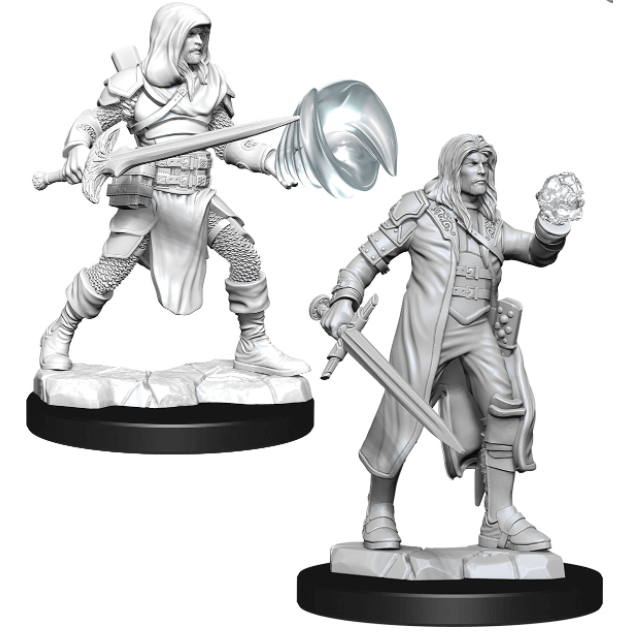 Mini - D&D Nolzur's Marvelous : Multiclass Fighter Wizard (Male)