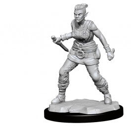 Mini - D&D Nolzur's Marvelous : Orc Barbarian (Female)