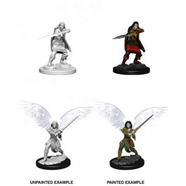 Mini - D&D Nolzur's Marvelous : Aasimar Fighter (Female)