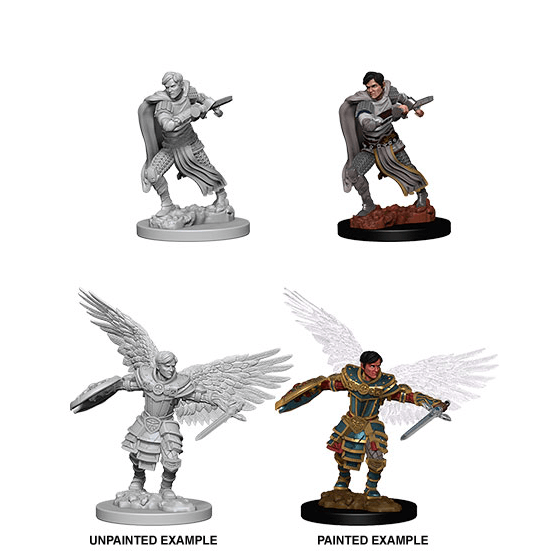 Mini - D&D Nolzur's Marvelous : Aasimar Fighter (Male)