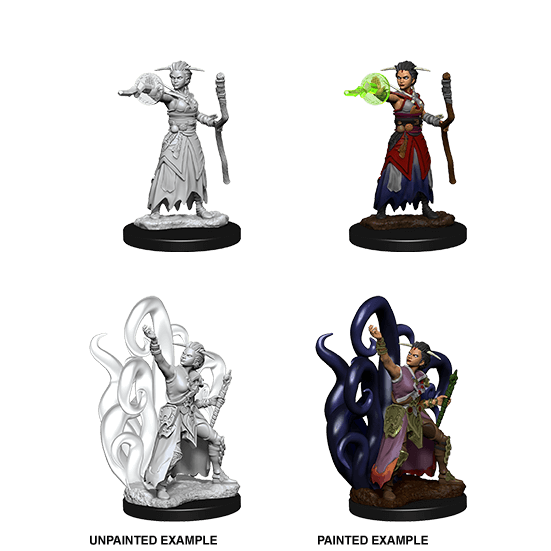 Mini - D&D Nolzur's Marvelous : Human Warlock (Female)