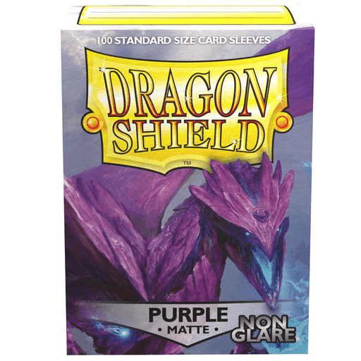 Sleeves Dragon Shield (100ct) Non-Glare Matte : Purple