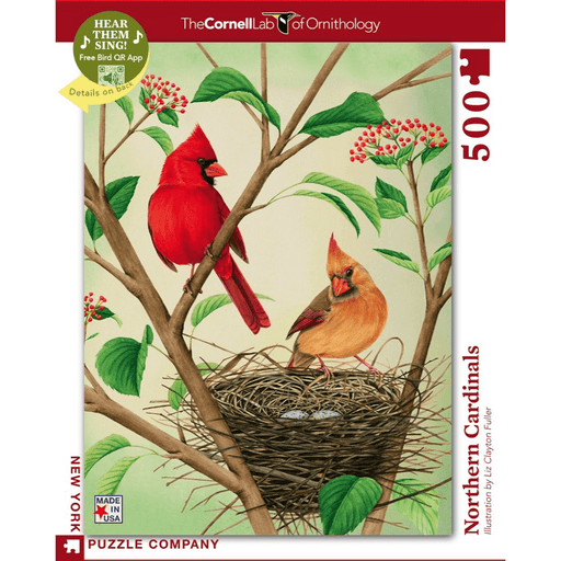 Puzzle (500pc) Cornell Lab of Ornithology : Northern Cardinals