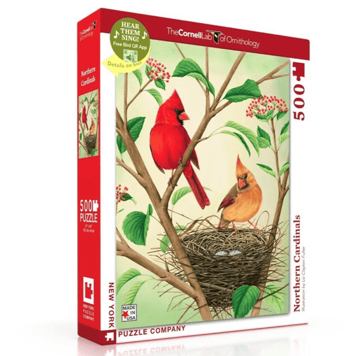 Puzzle (500pc) Cornell Lab of Ornithology : Northern Cardinals