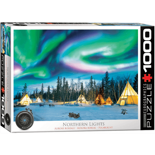 Puzzle (1000pc) HDR Photography : Northern Lights