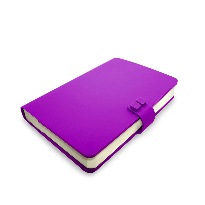 Notebook Waff (4x5in Line) Memento Vibrant Purple