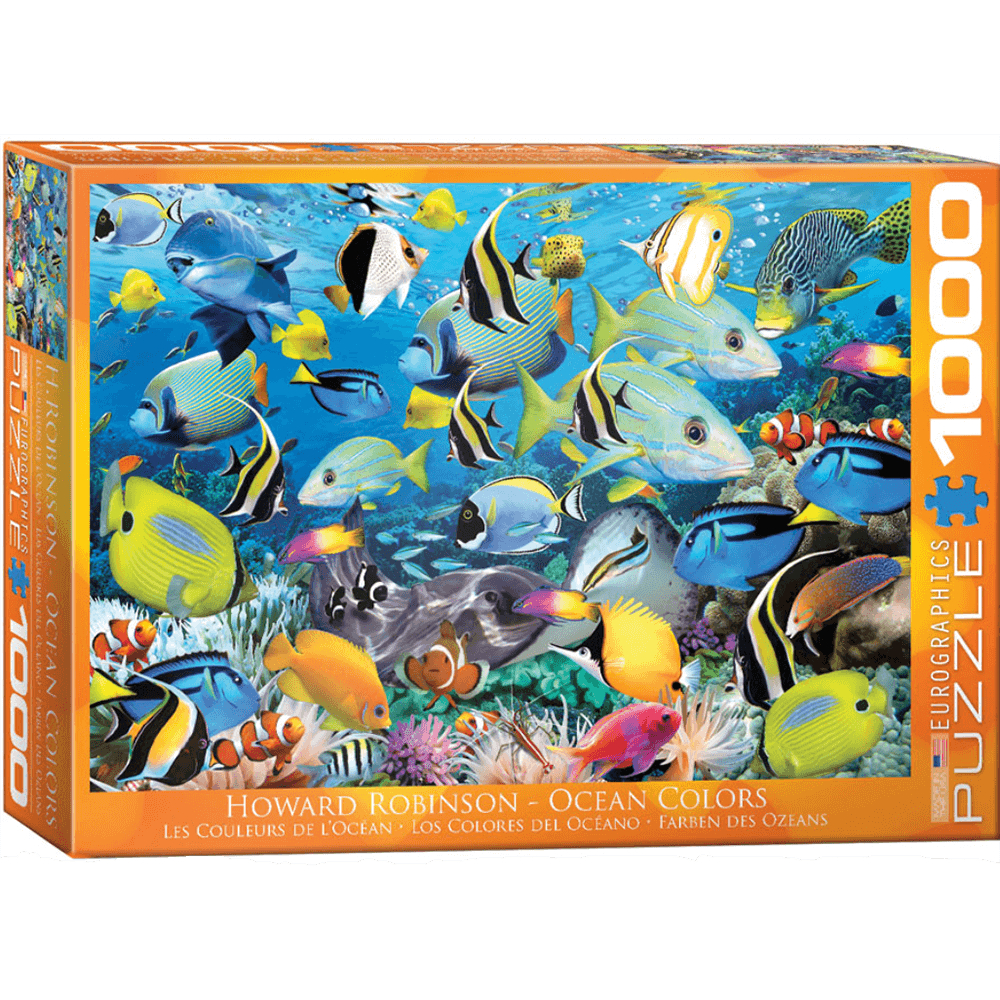 Puzzle (1000pc) Animal Life Photography : Ocean Colors