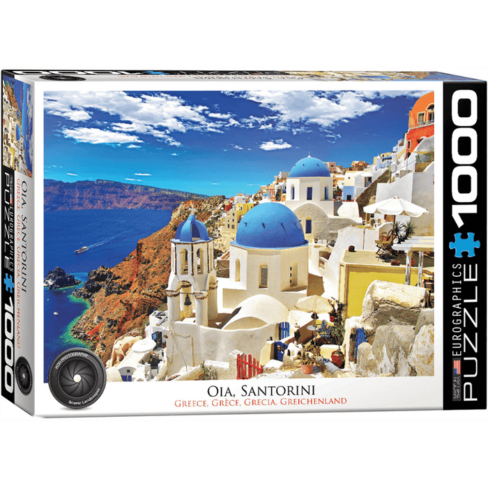Puzzle (1000pc) HDR Photography : Oia Santorini Greece