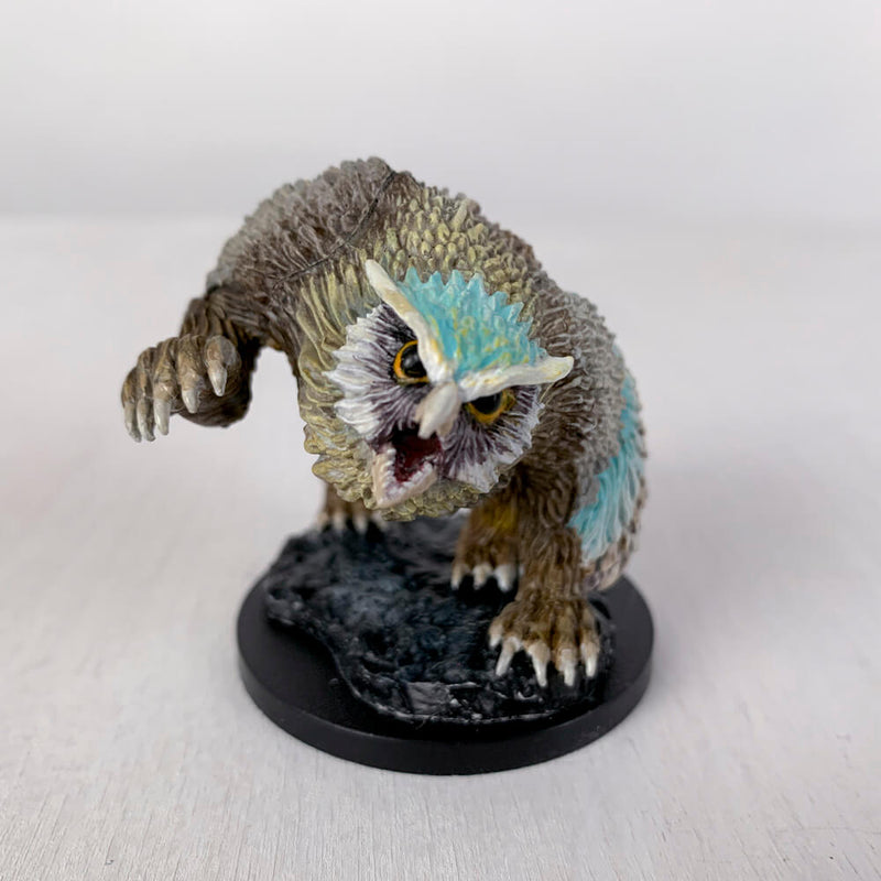 Pro Painted Miniature by Lauren Bilanko | Owlbear Beaky
