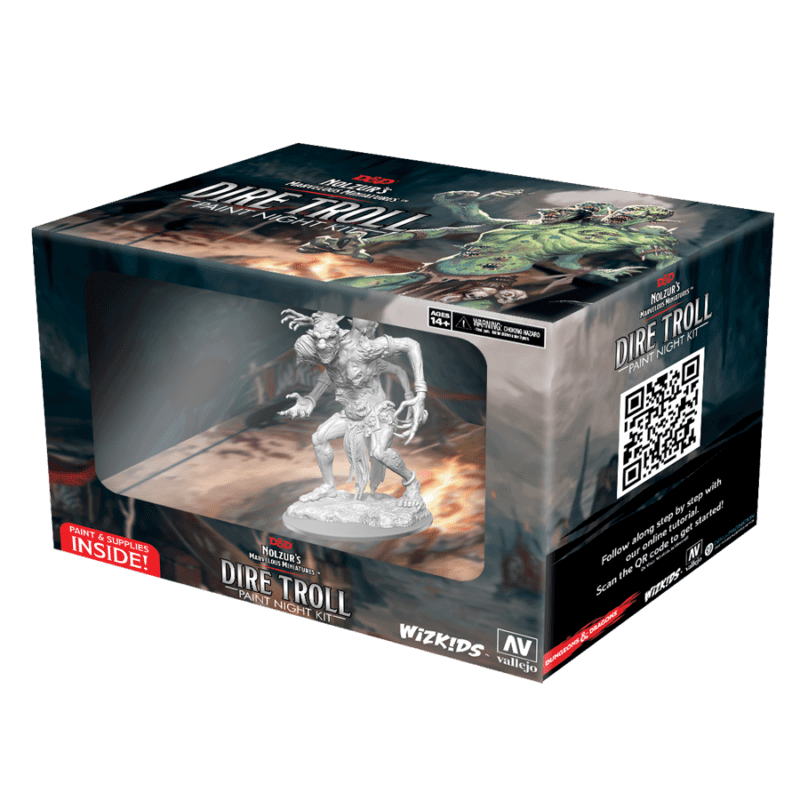 Paint Night Paint Kit : D&D Nolzur's Marvelous Dire Troll