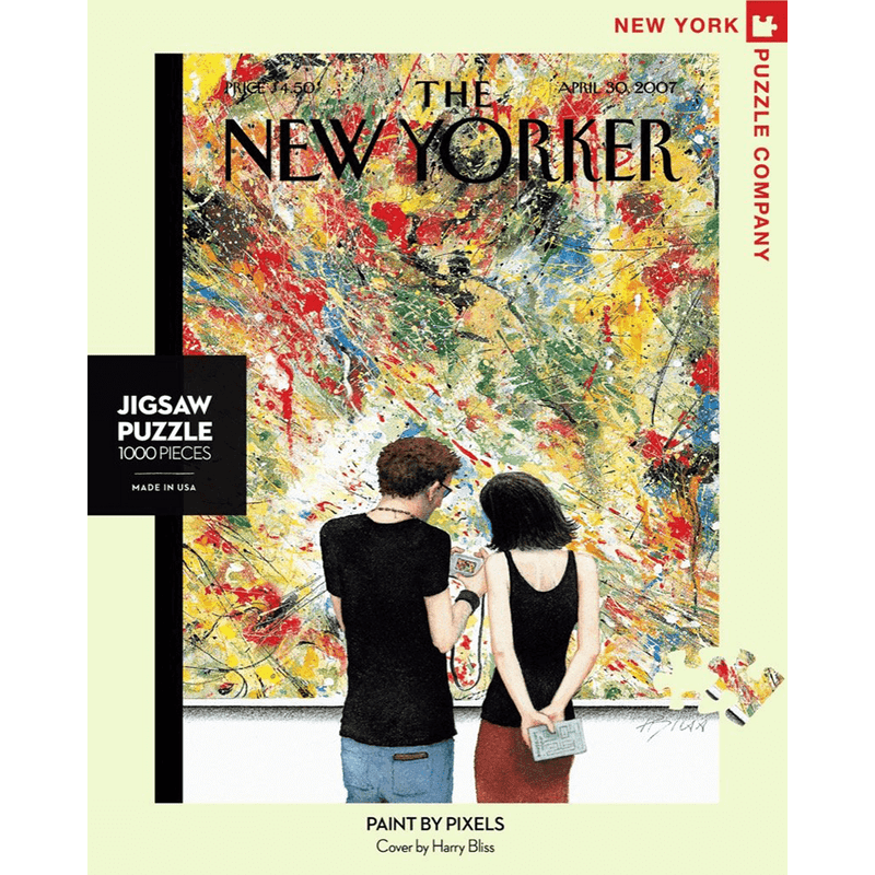 Puzzle (1000pc) New Yorker : Paint by Pixels