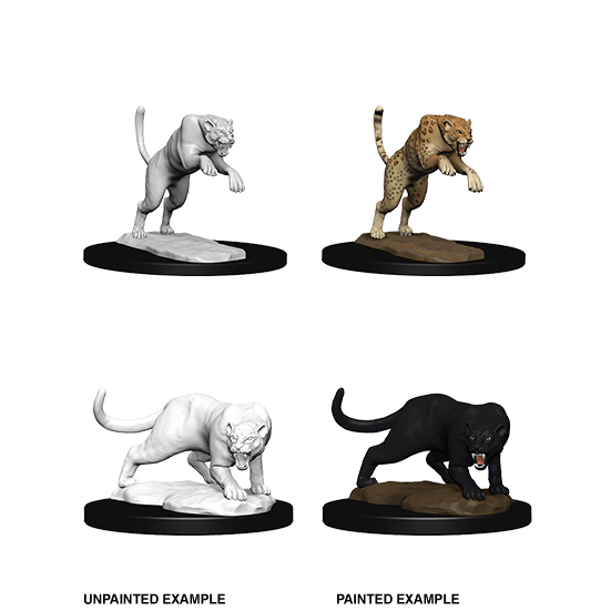 Mini - D&D Nolzur's Marvelous : Panther & Leopard