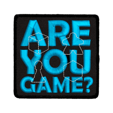 Patch (Iron On) Are You Game?