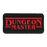 Patch (Iron On) Dungeon Master : Red / Black