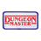 Patch (Iron On) Dungeon Master : Red / Blue
