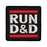 Patch (Iron On) Run D&D