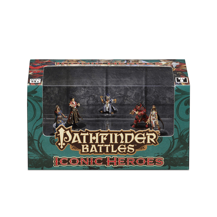 Mini - Pathfinder Battles : 8 Iconic Heroes