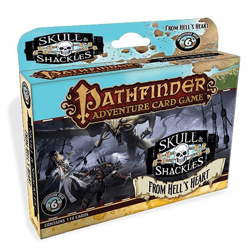 Pathfinder Adventure Card Game Skulls and Shackles : 6 From Hell's Heart