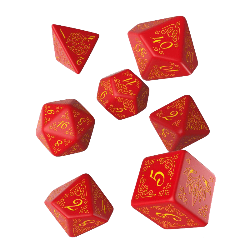 Dice 7-set Pathfinder (16mm) Curse of the Crimson Throne