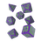 Dice 7-set Pathfinder (16mm) Goblin Purple / Green