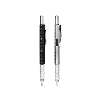 Pen Multitool (4-in-1) Silver / Black