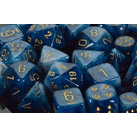Dice Set 36d6 Phantom (12mm) 27889 Teal / Gold