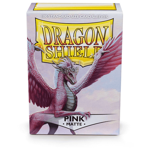 Sleeves Dragon Shield (100ct) Matte : Pink