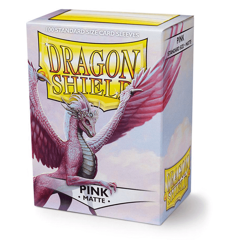 Sleeves Dragon Shield (100ct) Matte : Pink