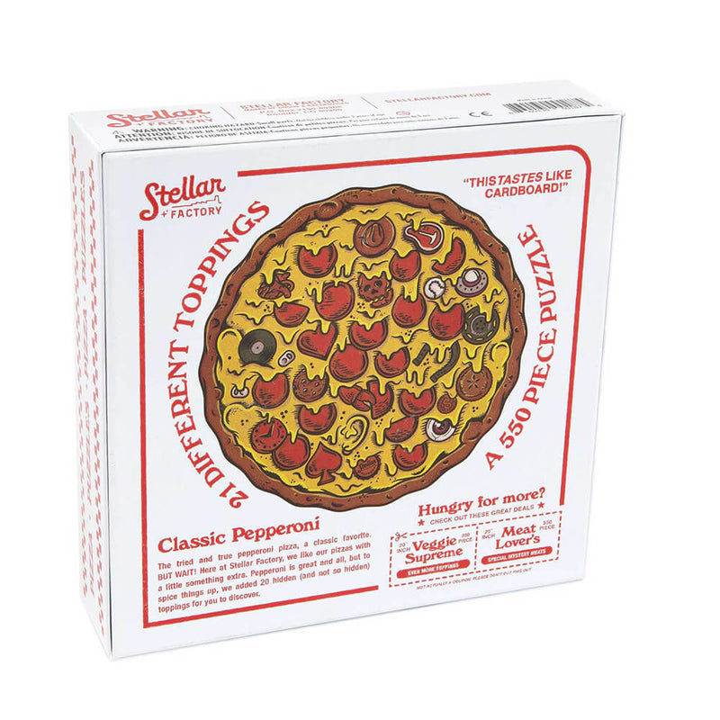 Puzzle (550pc) Pizza Puzzles : Pepperoni
