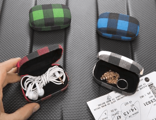 Plaid Travel Case