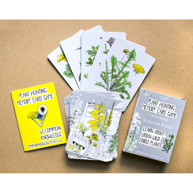 Plant Hunting Memory Card Game