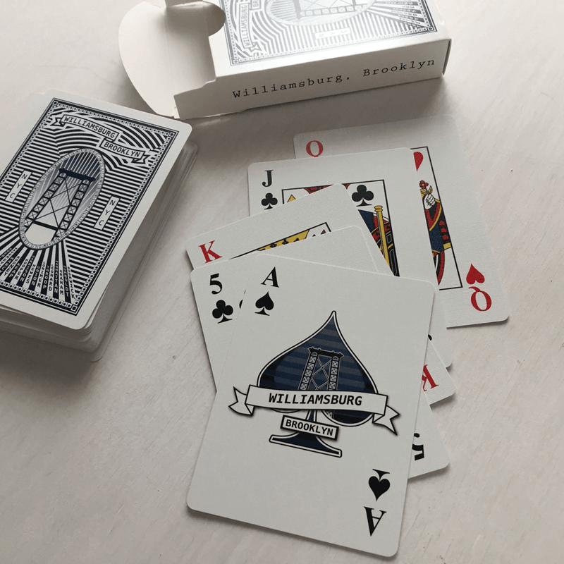 Playing Cards Williamsburg Red