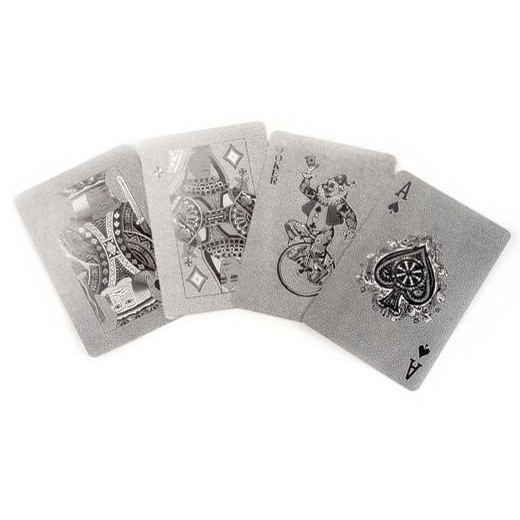 Playing Cards Silver