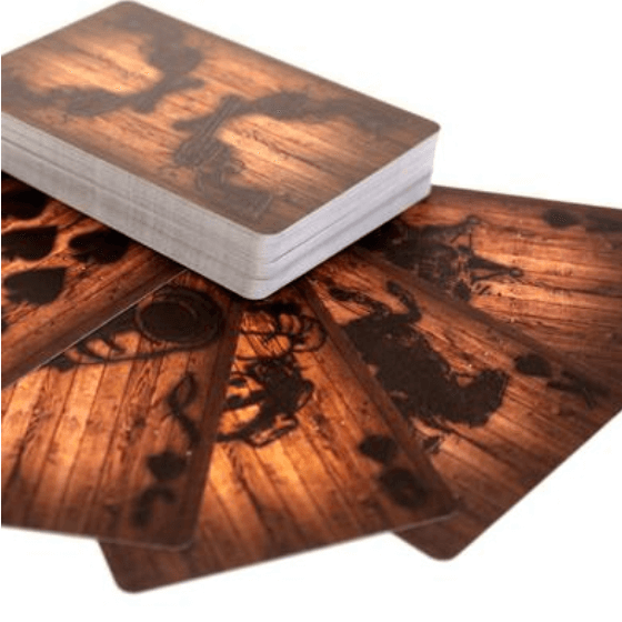 Playing Cards Wood