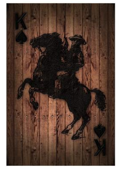 Playing Cards Wood