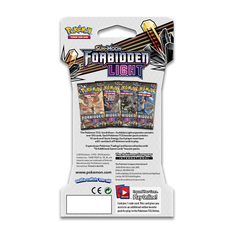 Pokemon Booster Sun & Moon : Forbidden Light